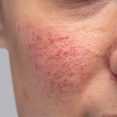 Rejuve Dye-VL behandling för Rosacea